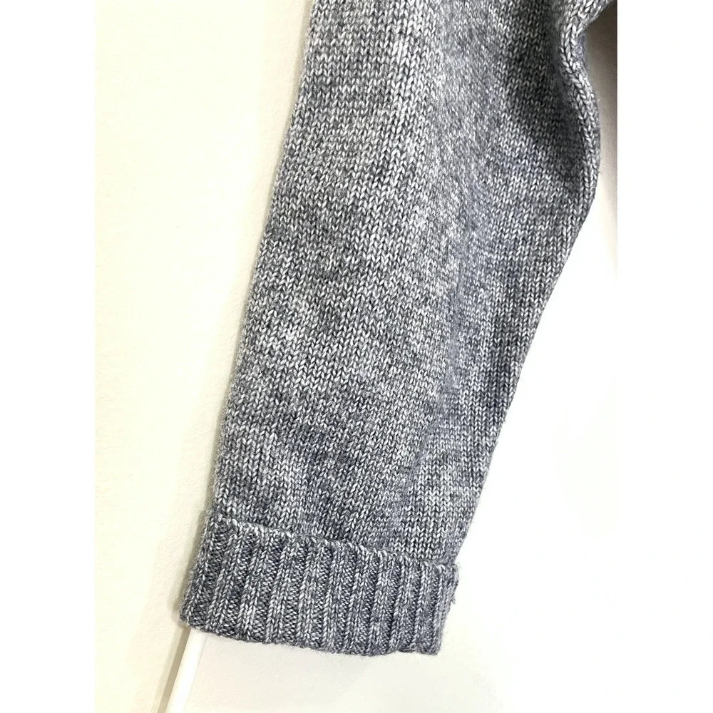 Ella Moss Womens Button Up Cardigan Sweater Size XL Gray Cozy Lounge Relaxed